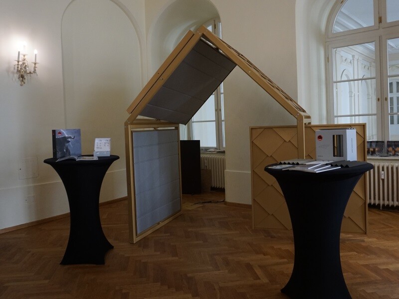 PREFA Messestand beim Design Dialog in der Hofburg in Wien